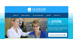 Desktop Screenshot of glasgowdentistry.com